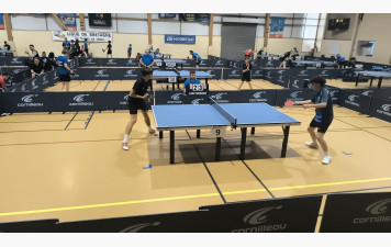 Nolan en 16ème de Finale 🤩💪Après un match très solide en 32eme à 18h30, qu'il remporte 3-0, il se qualifie pour le Jour 2 👍